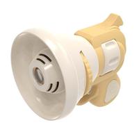 Hilarious Costume Projector & Voice Changer Speaker, Transformation Projector Speaker, Prank Voice Props Can Record Audio, Handheld Projector Bag Charm for Both Adults Children (Yellow)