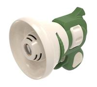 Hilarious Costume Projector & Voice Changer Speaker, Transformation Projector Speaker, Prank Voice Props Can Record Audio, Handheld Projector Bag Charm for Both Adults Children (Green)