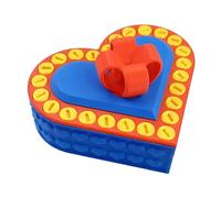 Hilarious Gag Prank Boxes Surprise Gift Box with Screws for Adults, Heart Shaped 3D Printed Screw Gifts Boxes for Birthday Xmas & Fun Party Game Valentine's Day