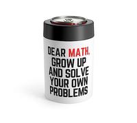 Hilarious Mathematics Mathematical Math Geometry Algebra Novelty Mathematician logic engineering Enthusiast Can Holder 12oz