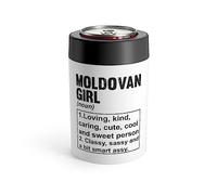 Hilarious Moldovian Nationalistic Nationalism Enthusiast Novelty Patriotic Patriotism Chauvinism Devotee Can Holder 12oz