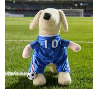 Hilarious Pet Soccer Jersey & Football Costume for Dogs & Cats - Holiday/Christmas Game Day Party Cute Photo Prop (Blue/Red) Soft Polyester Dress Up Uniform for Small/Medium Pets (blue, M)