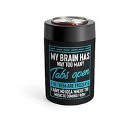 Hilarious Recovering Heartbeats Relieved Mockery Statements Graphic Can Holder 12oz