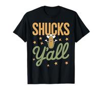 Hilarious Southern Saying Shucks Y'all Graphic T-Shirt
