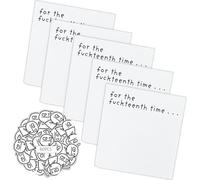 Hilarious Sticky Notes | Gifts That Make Happy, Funny Sticky Notes Novelty Memo Pads with Hilarious Stickers, Funny Sarcastic Gift for Friends, Co-Workers (for The Fuckteenth Time)