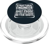 Hilarious Structural Engineer PopSockets PopGrip for MagSafe