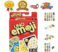 Hilarious Uno Emoji Card Game - Develops Social Skills & Critical Thinking