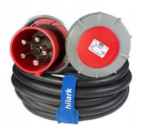 Hilark Cable Tech H07RN-F 5x16 mm2 Adapter CEE 63A 5P (Plug) to 63A 4P (Plug) IP67 3m