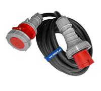 Hilark Cable Tech H07RN-F 5x16 mm2 Adapter CEE 63A (plug) to 125A (socket) 1m