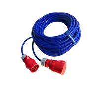 Hilark extension cable H07BQ-F 5g2.5 mm (5x2.5) 16A 400V blue rubber cable PUR