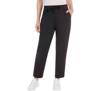 Hilary Radley Ladies' Pull-On Pant with Pockets, Black, M