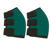 HILASON Neoprene Hock Sweat Boots Horse Size Strengthens Protects Turquoise Pair