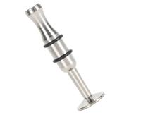 HilBeliFU Metal Embouchure Trainer, Portable Embouchure Training Device with Rubber Loops, Multifunctional Mouth Strength Trainer for Trombone, French Horn, Clarinet, 0.4x0.7x .6in