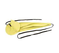 HilBeliFU Ultrafine Fiber Clarinet Swab, Quick Drying Saxophone Cleaning Cloth with 25.6in String, Sax Clarinet Cleaning Cloth Tool for Tube Inside Clean, 20.9x7.7in, Yellow