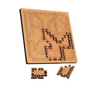Hilbert Curve FractalTray Puzzle, FractalSpace Puzzle, Mind Bending Puzzles For Adults, 2026 Reverse Thinking Puzzles Brain Teaser, For Party Supplies