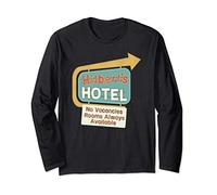 Hilbert's Hotel Funny Math Logic Philosophy Geek Long Sleeve T-Shirt