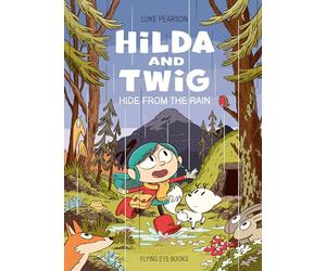 Hilda & Twig Hide from the Rain