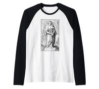 Hildegard of Bingen Saint Hildegard Raglan Baseball Tee