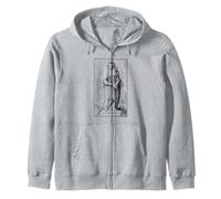 Hildegard of Bingen Saint Hildegard Zip Hoodie