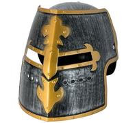 hildrens Medieval Knight Helmet with Visor Fancy Dress