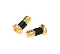 HILEEN 1 Pair Replacement Screws for Ray-Ban RB3025 RB3445 RB3549 RB3533 RB3293 RB3569 RB3483 Sunglass-Gold