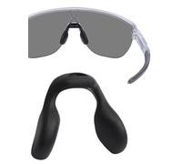 HILEEN Replacement Nose Pads for Oakley Actuator OO9250 OO9430|Corridor OO9428 OO9415|Crosslink Fit OX8136M|OX8142 Sunglass, Black - Standard Fit, 0