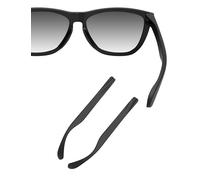 HILEEN Replacement Temple Arms Legs for Oakley Frogskins OO9013|Frogskins Lite OO9374|Frogskins XS OJ9006 Sunglasses, Black, One Size