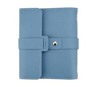 Hileyu Earring Book,Earring Box,Jewellery Rolls for Travelling,Earring Storage Organiser,Travel Jewellery Organiser,Supple PU Leather,A Small Book for Keeping Your Earrings Safe (Blue)