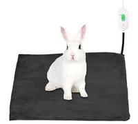 Hileyu Pet Heating Pad Waterproof Dog Electric Blanket Heated Cat Beds for Indoor Cats with Durable Anti-bite Tube for Cats and Dogs Puppy Hamster Rabbit Guinea Pig,45x45cm