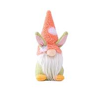 Hilif Easter Rabbit Gnomes Plush Knitted Easter Doll, Handmade Easter Gonk Dwarf Elf Figurines Tabletop Decoration,Household Home Faceless Dolls Gifts Ornaments,Holiday Table Fireplace Decorations