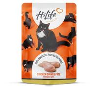 HiLife it's Only Natural Chicken Dinner Cat Food, 18 x 70 g