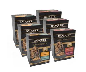 HiLife Banquet Adult Wet Dog Food, Mixed Multipacks Classic Collection & Supreme Selection, Made with 100% Natural Ingredients (36 Pouches x 100g)