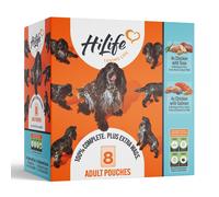 HiLife Chicken and Fish Recipes Adult Wet Dog Food - 8 x 150g