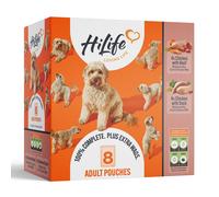 HiLife Chicken and Meat Recipes Wet Dog Food - 8 x 150g