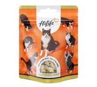 HiLife Chicken Breast Cat Treats, Freeze Dried & Grain Free Chicken Treats for Adult Cats, Made With 100% Natural Ingredients, Suitable for Indoor & O