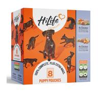 HiLife Chicken Recipes Wet Puppy Food - 8 x 150g