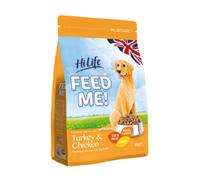 Hilife Complete Moist Mince Dog Turkey Chicken Bacon 2Kg (Pack Of 4)