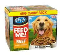 HILIFE Feed Me! Beef & Cheese Dry Dog Food 6kg