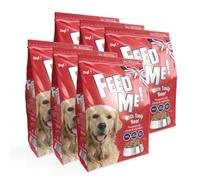 HiLife FEED ME! - Complete Dry Dog Food - Tasty Beef Cheese Vegetables - Soft, Moist & Meaty, 12kg