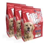 HiLife FEED ME! - Complete Dry Dog Food - Tasty Beef Cheese Vegetables - Soft, Moist & Meaty, 6kg