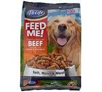 HiLife Feed Me! Dog Food Beef & Fresh Vegetables With Cheese, 4 x 1.5kg Bags