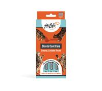 HiLife Functional Licks Skin and Coat Care Cat Treats - 5 x 15g