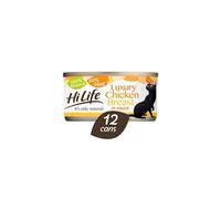 HILIFE It's Only Natural Cat Food Luxury Chicken Breast in Sauce, 12 x 70 g Cans