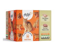 HiLife Mature Wet Cat Food for Senior Cats, Mixed Tuna & Chicken Recip