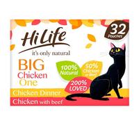 Hilife Natural Cat Pch The Big Chicken One In Jelly 32 X 70G
