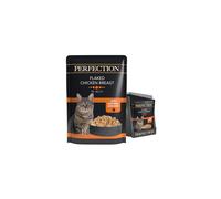 HiLife Perfection Adult Wet Cat Food, Flaked Chicken Breast in Jelly, Grain Free & Made With 100% Natural Ingredients (18 Pouches x 70g)