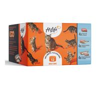 HiLife Natural Cat Food Multipacks - Luxury Fish in Sauce - 12 x 70g