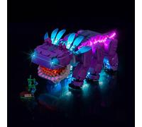 Hilighting Upgrade LED Light Kit Compatible with Lego Fortnite Clonbo Building Set Light Decoration Compatible with Lego 77077 (Model Not Included)