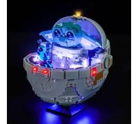 Hilighting Upgrade LED Light Kit Compatible with Lego Star Wars Grug and Hover Plum Building Set, Light Decoration Compatible with Lego 75403 (Models Not Included)
