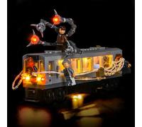 Hilighting Upgraded LED Light Kit Compatible with Lego Spider Man vs Doc Ock Subway Train Scene Building Set, Lights Decoration Compatible with Lego 76321, Birthday Gift Idea (Model No
